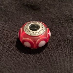 Pandora Murano Red Glass Charm
